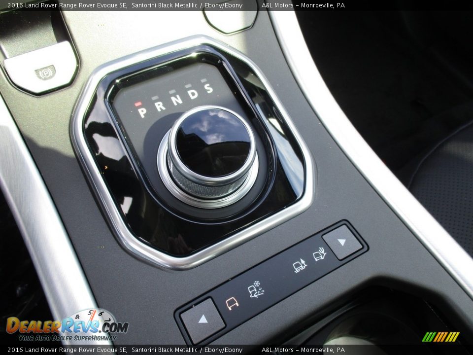2016 Land Rover Range Rover Evoque SE Santorini Black Metalllic / Ebony/Ebony Photo #13