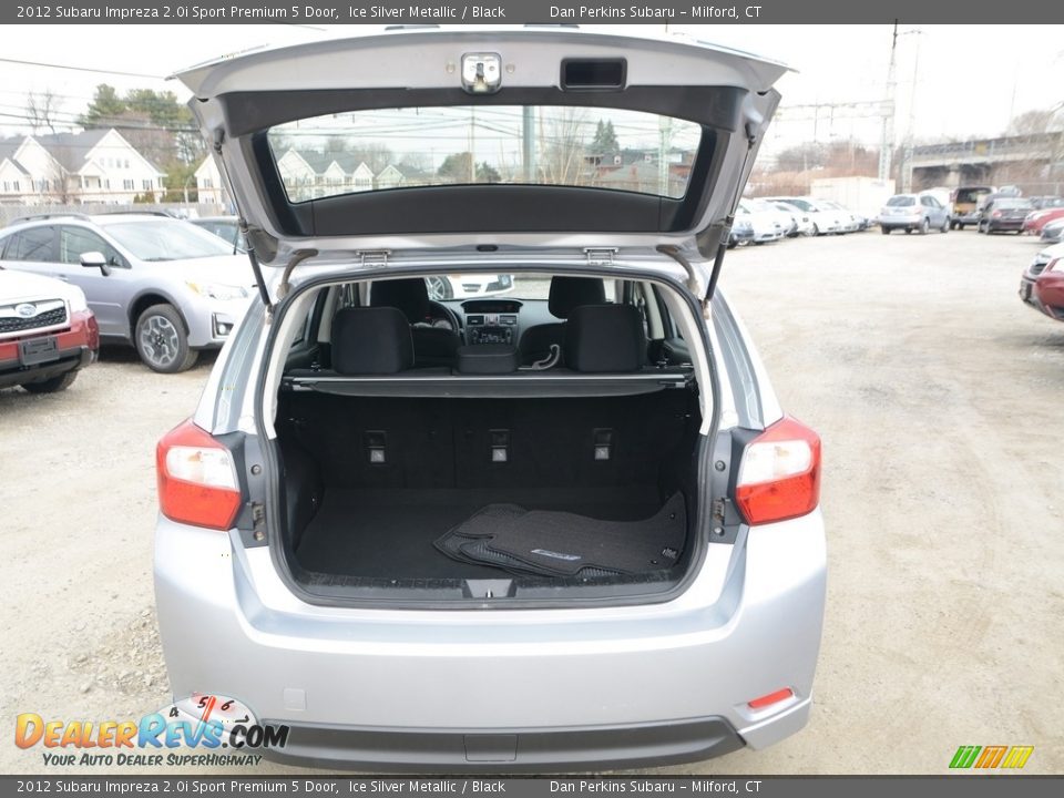 2012 Subaru Impreza 2.0i Sport Premium 5 Door Ice Silver Metallic / Black Photo #8