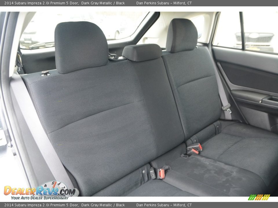 2014 Subaru Impreza 2.0i Premium 5 Door Dark Gray Metallic / Black Photo #16
