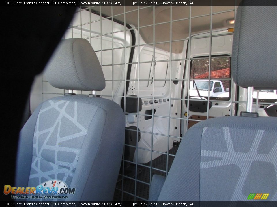 2010 Ford Transit Connect XLT Cargo Van Frozen White / Dark Gray Photo #31