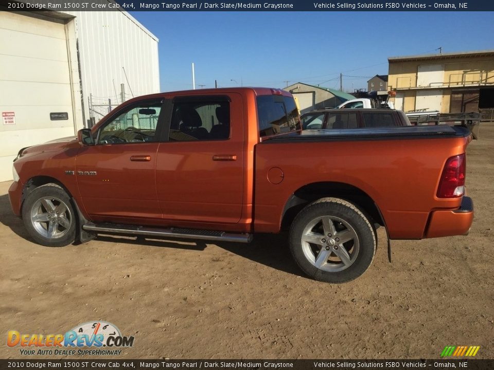 2010 Dodge Ram 1500 ST Crew Cab 4x4 Mango Tango Pearl / Dark Slate/Medium Graystone Photo #1