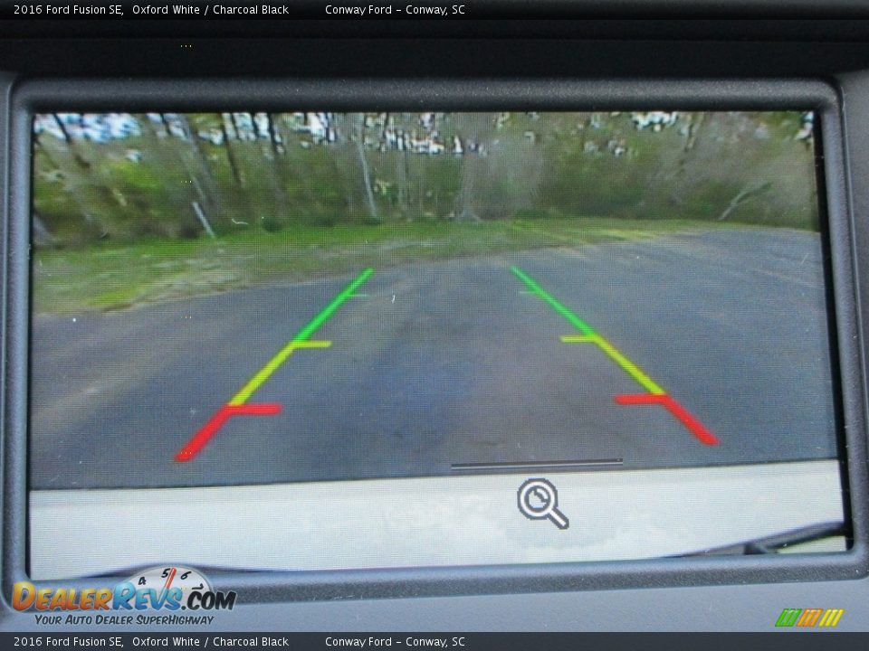 2016 Ford Fusion SE Oxford White / Charcoal Black Photo #30