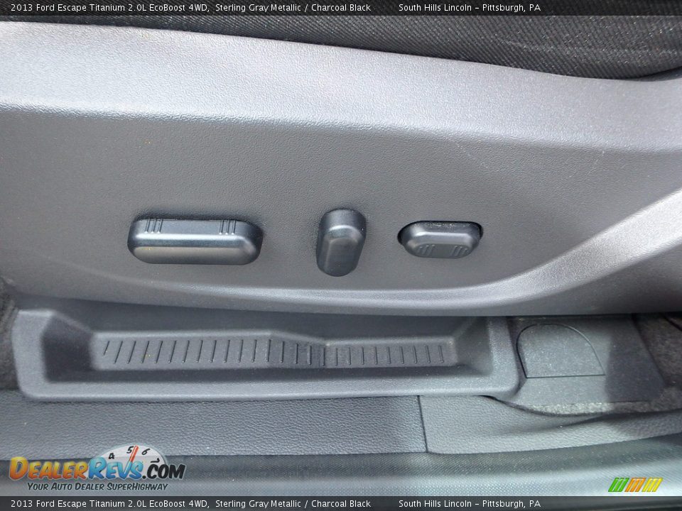 2013 Ford Escape Titanium 2.0L EcoBoost 4WD Sterling Gray Metallic / Charcoal Black Photo #18