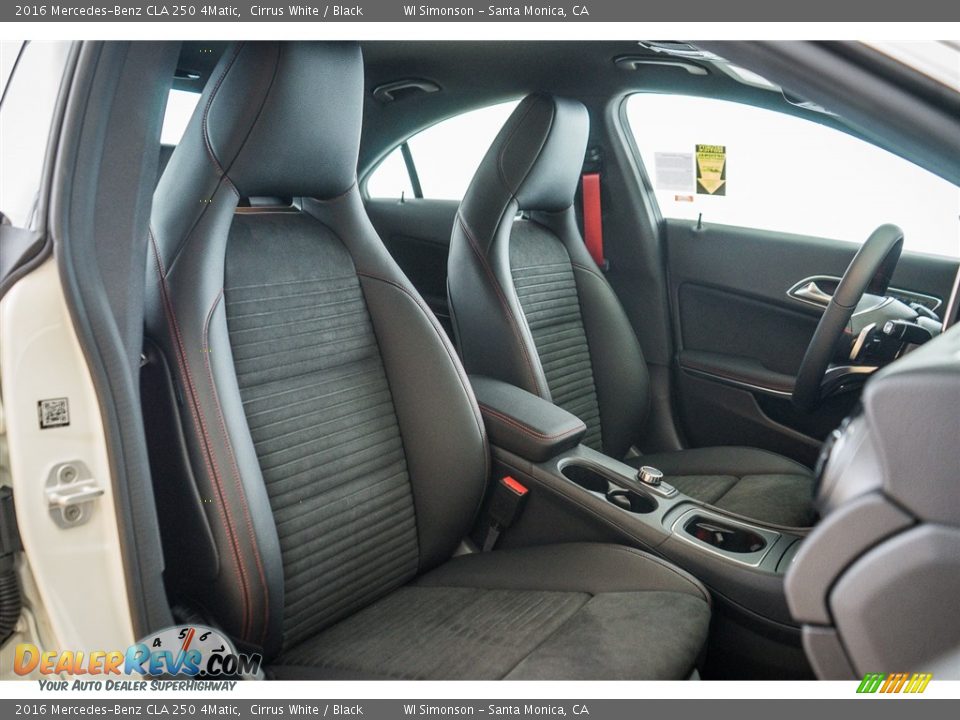Front Seat of 2016 Mercedes-Benz CLA 250 4Matic Photo #2
