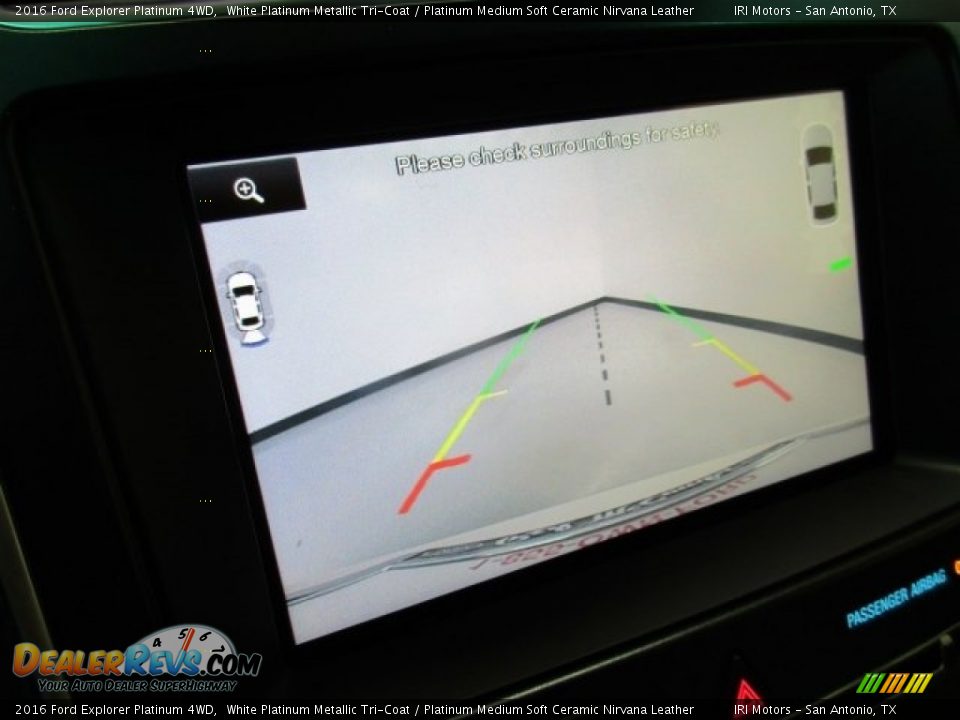 2016 Ford Explorer Platinum 4WD White Platinum Metallic Tri-Coat / Platinum Medium Soft Ceramic Nirvana Leather Photo #36