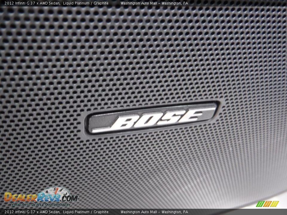 2012 Infiniti G 37 x AWD Sedan Liquid Platinum / Graphite Photo #14