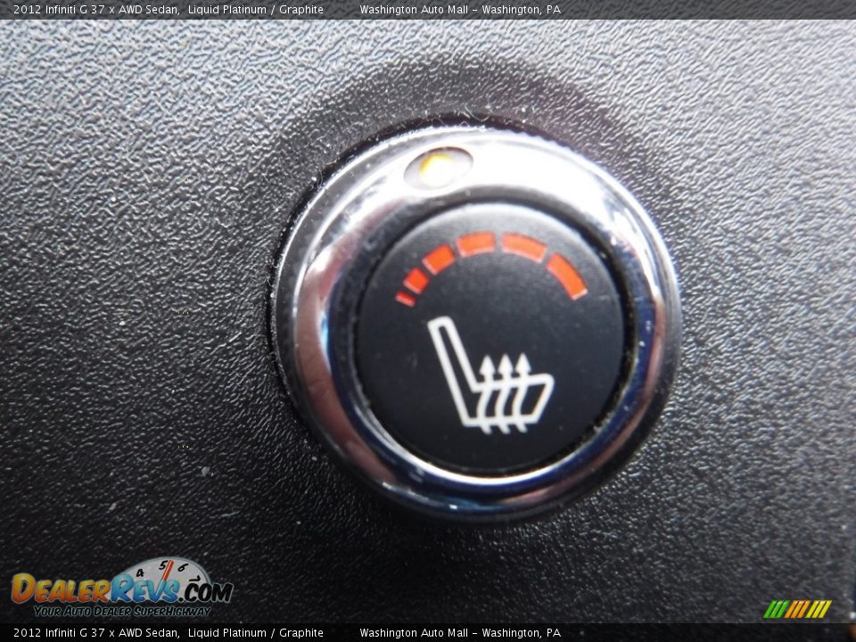 2012 Infiniti G 37 x AWD Sedan Liquid Platinum / Graphite Photo #17