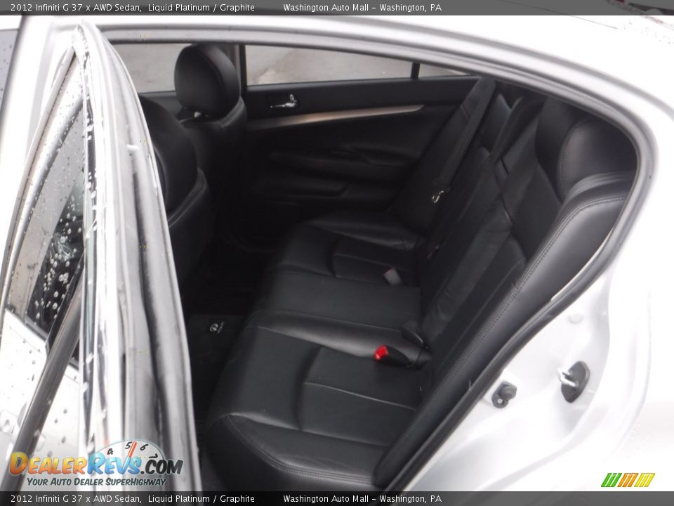 2012 Infiniti G 37 x AWD Sedan Liquid Platinum / Graphite Photo #22