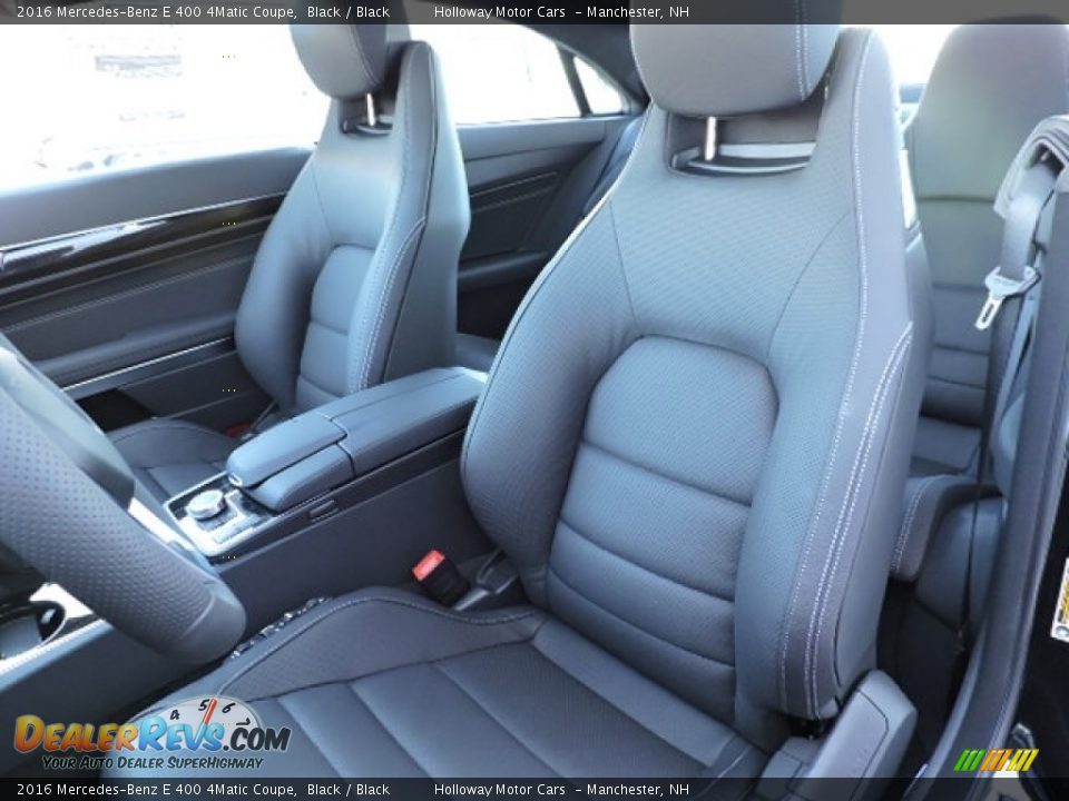 Front Seat of 2016 Mercedes-Benz E 400 4Matic Coupe Photo #7
