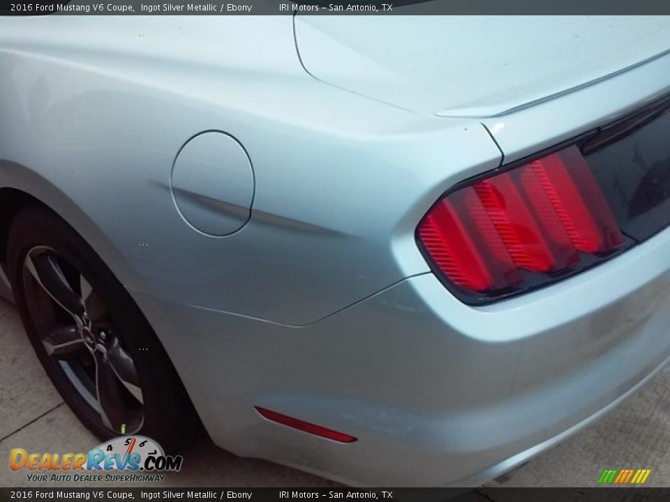 2016 Ford Mustang V6 Coupe Ingot Silver Metallic / Ebony Photo #2