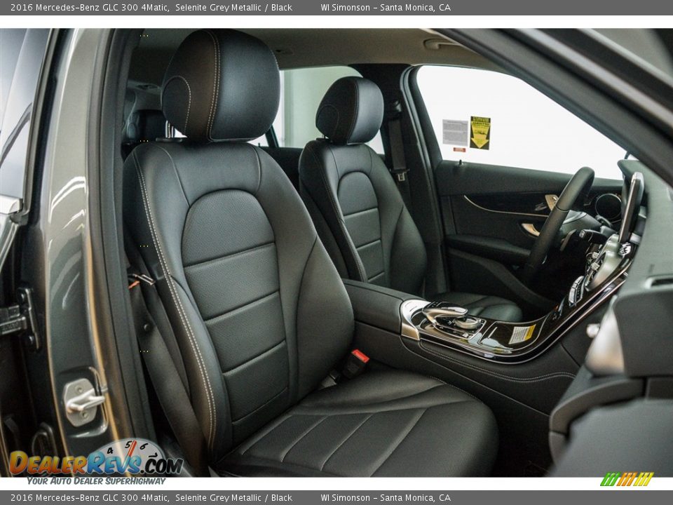 2016 Mercedes-Benz GLC 300 4Matic Selenite Grey Metallic / Black Photo #2