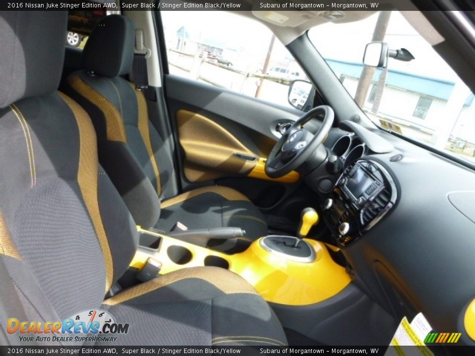 Stinger Edition Black/Yellow Interior - 2016 Nissan Juke Stinger Edition AWD Photo #3