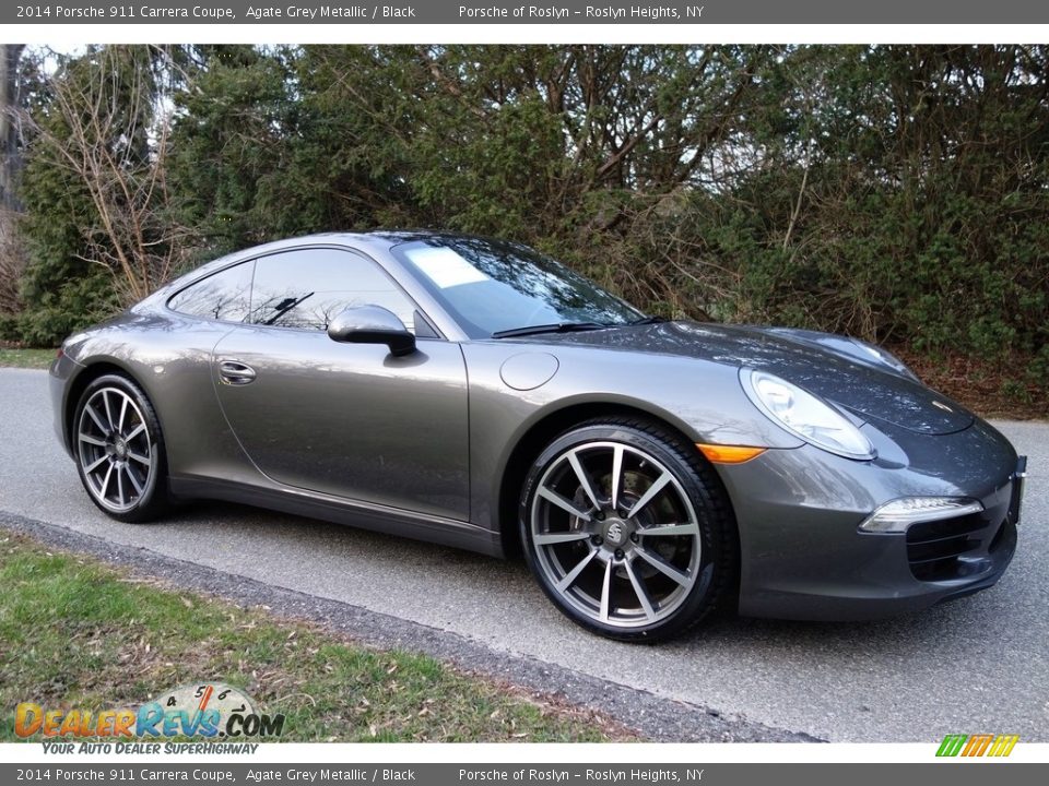 Front 3/4 View of 2014 Porsche 911 Carrera Coupe Photo #9