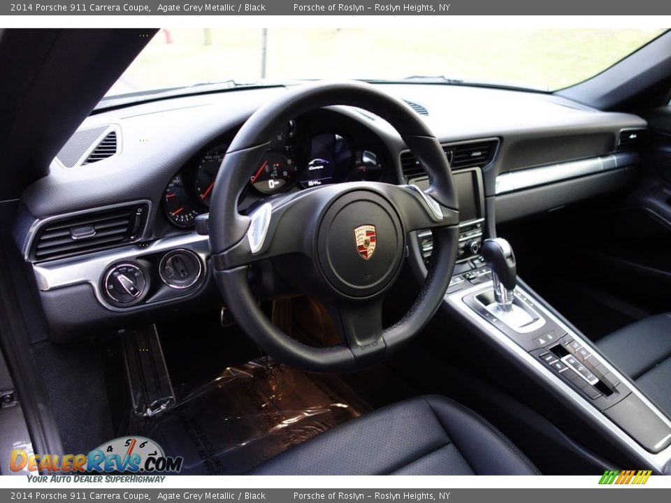 2014 Porsche 911 Carrera Coupe Agate Grey Metallic / Black Photo #18