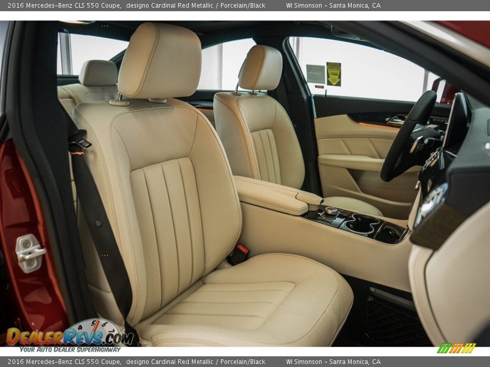 Front Seat of 2016 Mercedes-Benz CLS 550 Coupe Photo #2