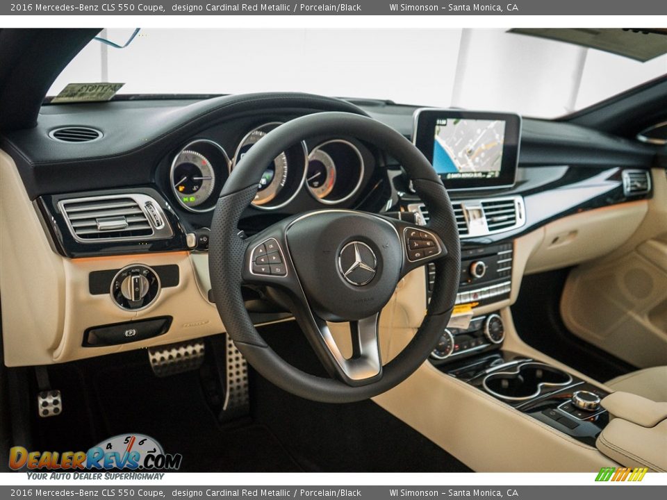 Dashboard of 2016 Mercedes-Benz CLS 550 Coupe Photo #5