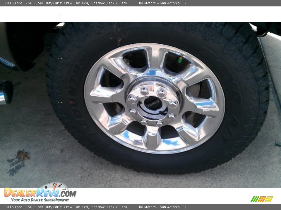 2016 Ford F250 Super Duty Lariat Crew Cab 4x4 Shadow Black / Black Photo #4
