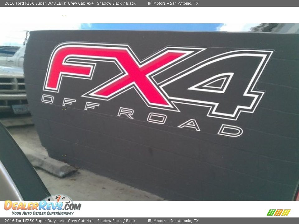2016 Ford F250 Super Duty Lariat Crew Cab 4x4 Shadow Black / Black Photo #9