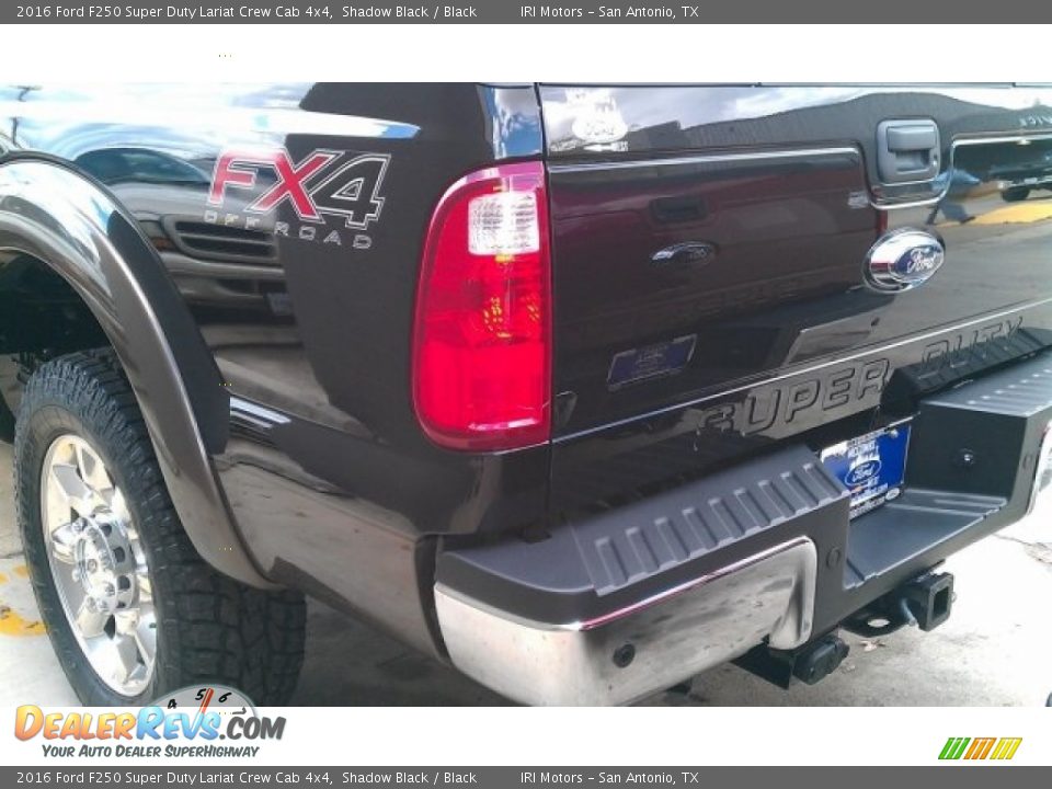 2016 Ford F250 Super Duty Lariat Crew Cab 4x4 Shadow Black / Black Photo #11