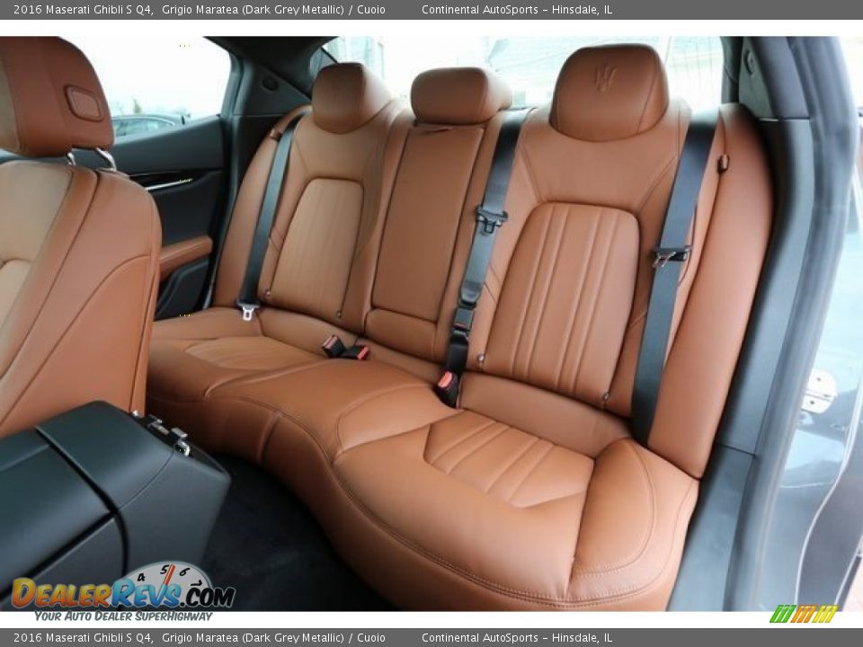 Rear Seat of 2016 Maserati Ghibli S Q4 Photo #9