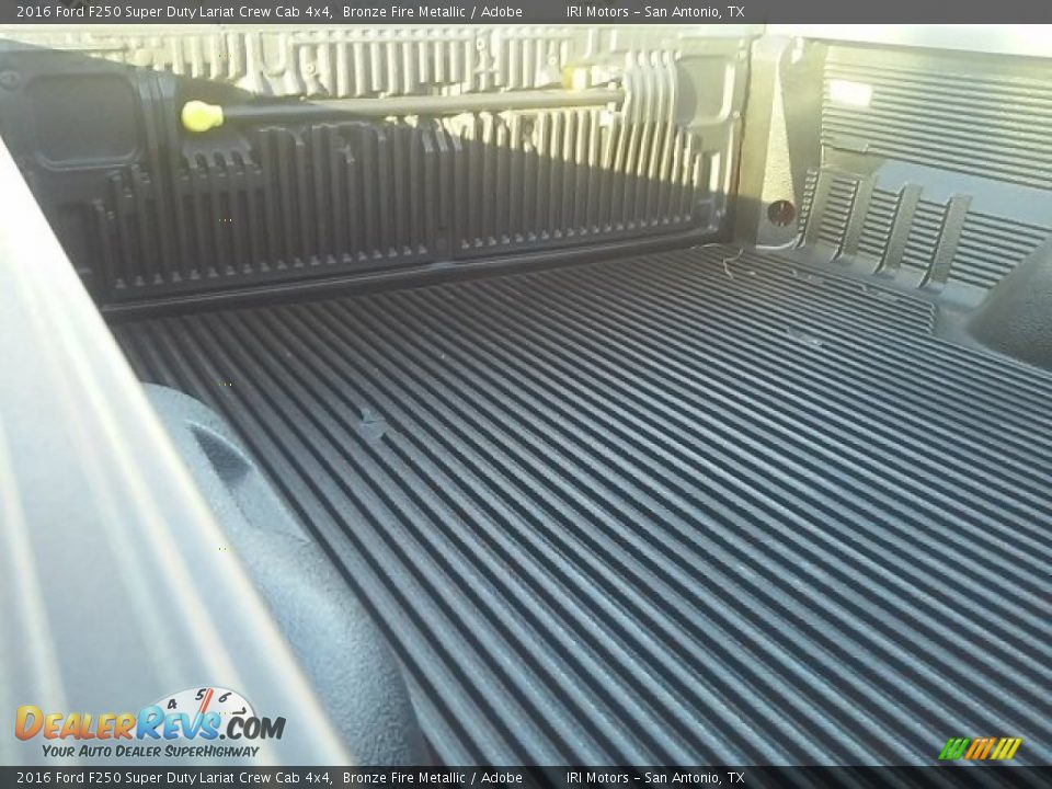 2016 Ford F250 Super Duty Lariat Crew Cab 4x4 Bronze Fire Metallic / Adobe Photo #8