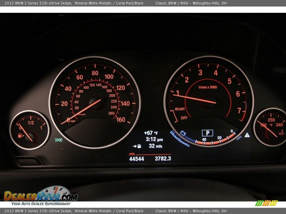 2013 BMW 3 Series 328i xDrive Sedan Gauges Photo #13