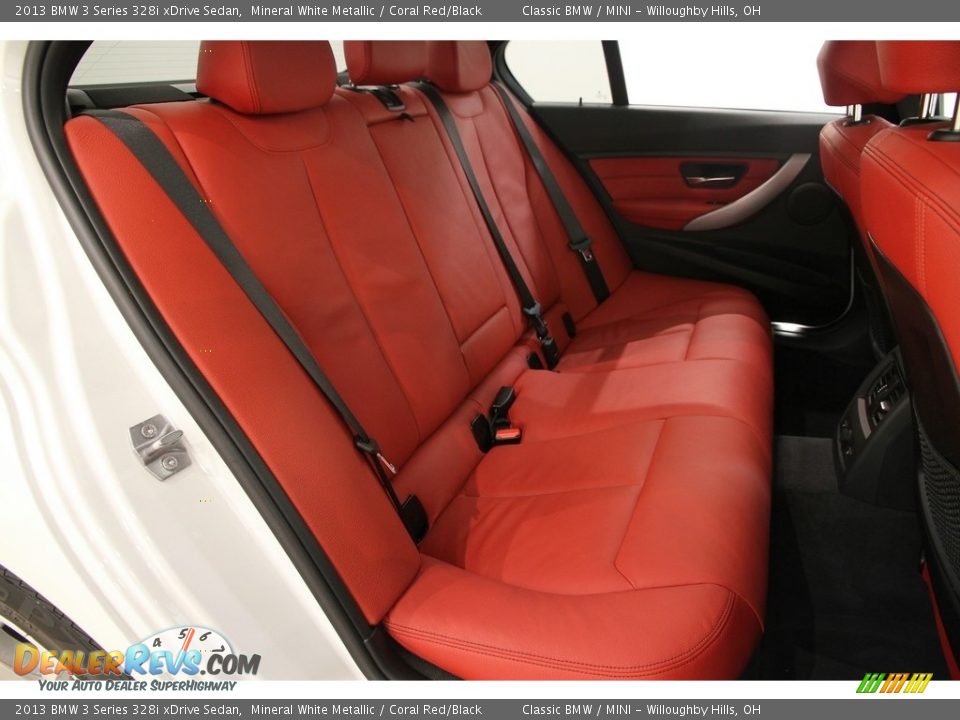 Rear Seat of 2013 BMW 3 Series 328i xDrive Sedan Photo #28
