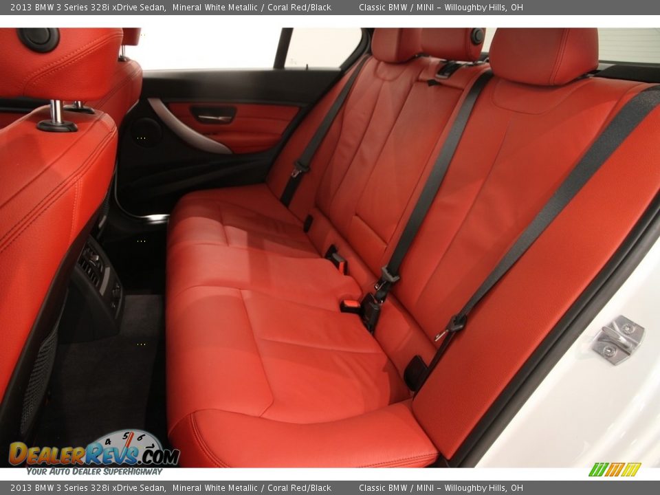 Rear Seat of 2013 BMW 3 Series 328i xDrive Sedan Photo #29