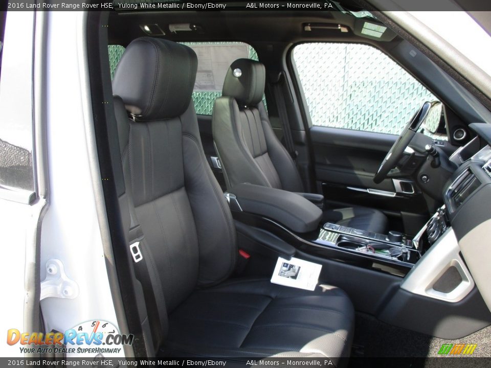 Ebony/Ebony Interior - 2016 Land Rover Range Rover HSE Photo #12