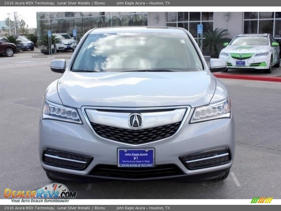 2016 Acura MDX Technology Lunar Silver Metallic / Ebony Photo #2