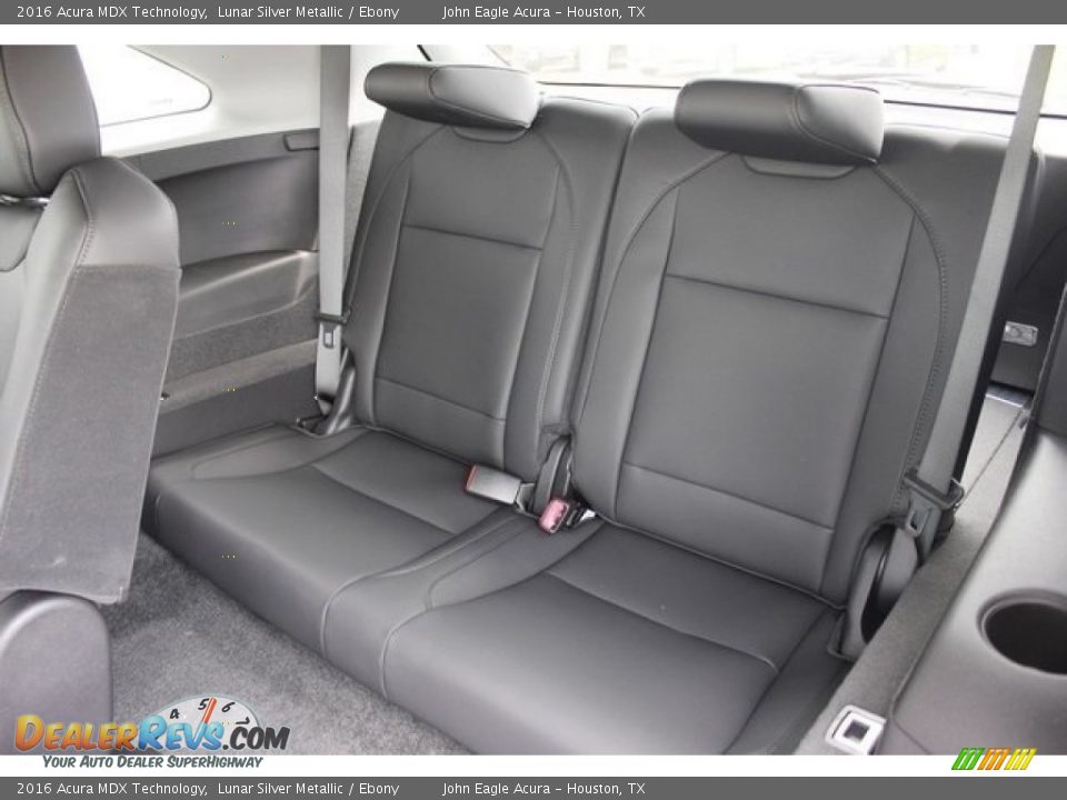 2016 Acura MDX Technology Lunar Silver Metallic / Ebony Photo #19