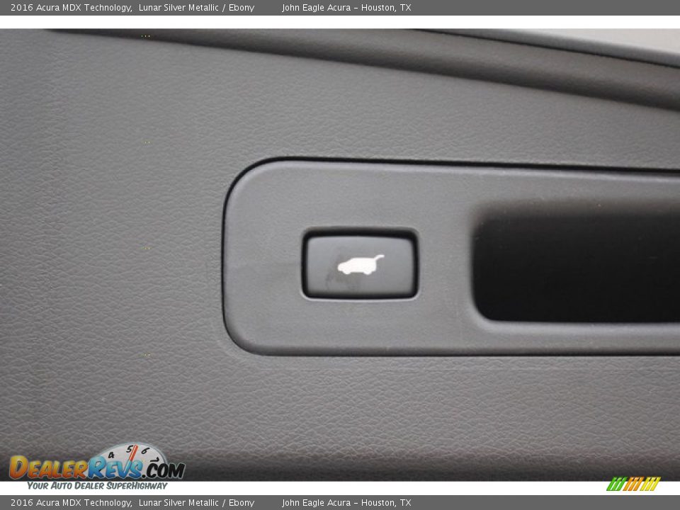 2016 Acura MDX Technology Lunar Silver Metallic / Ebony Photo #21
