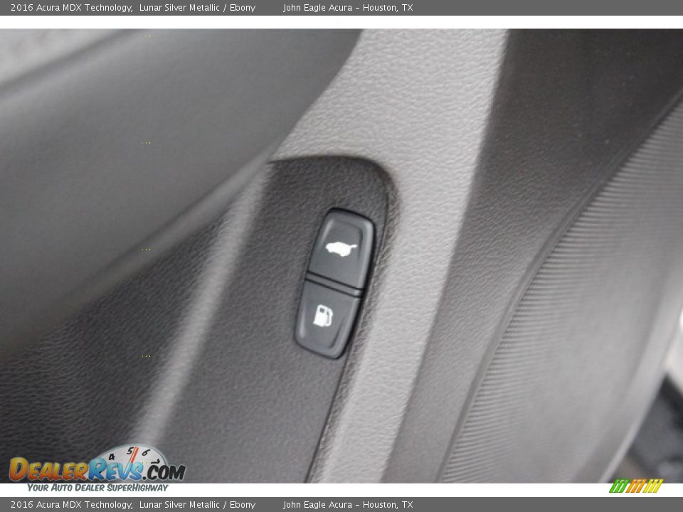 2016 Acura MDX Technology Lunar Silver Metallic / Ebony Photo #29