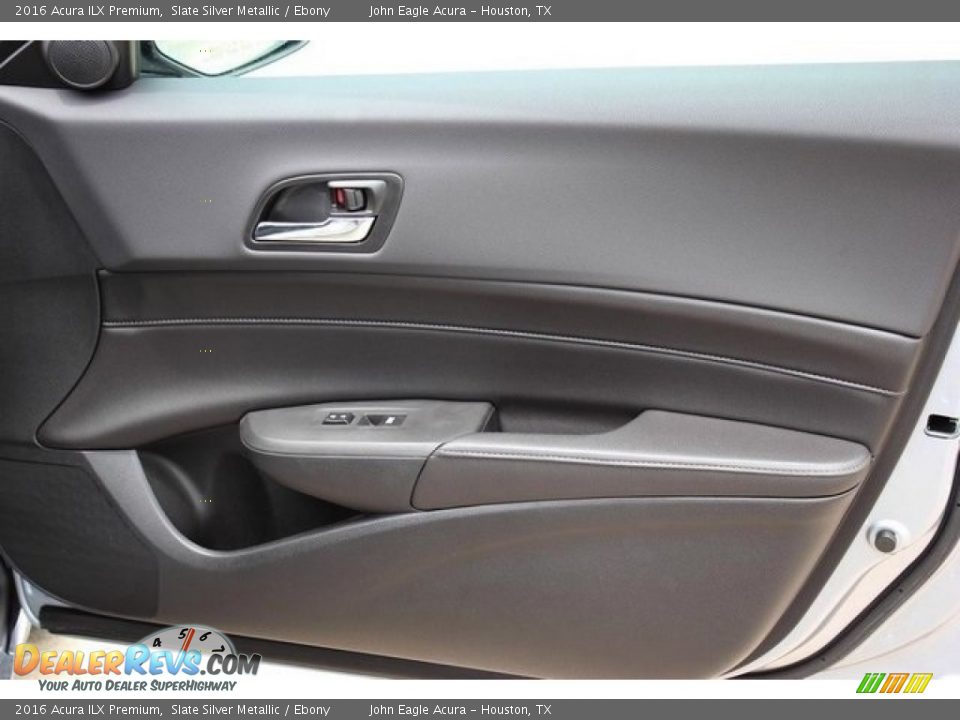 2016 Acura ILX Premium Slate Silver Metallic / Ebony Photo #22
