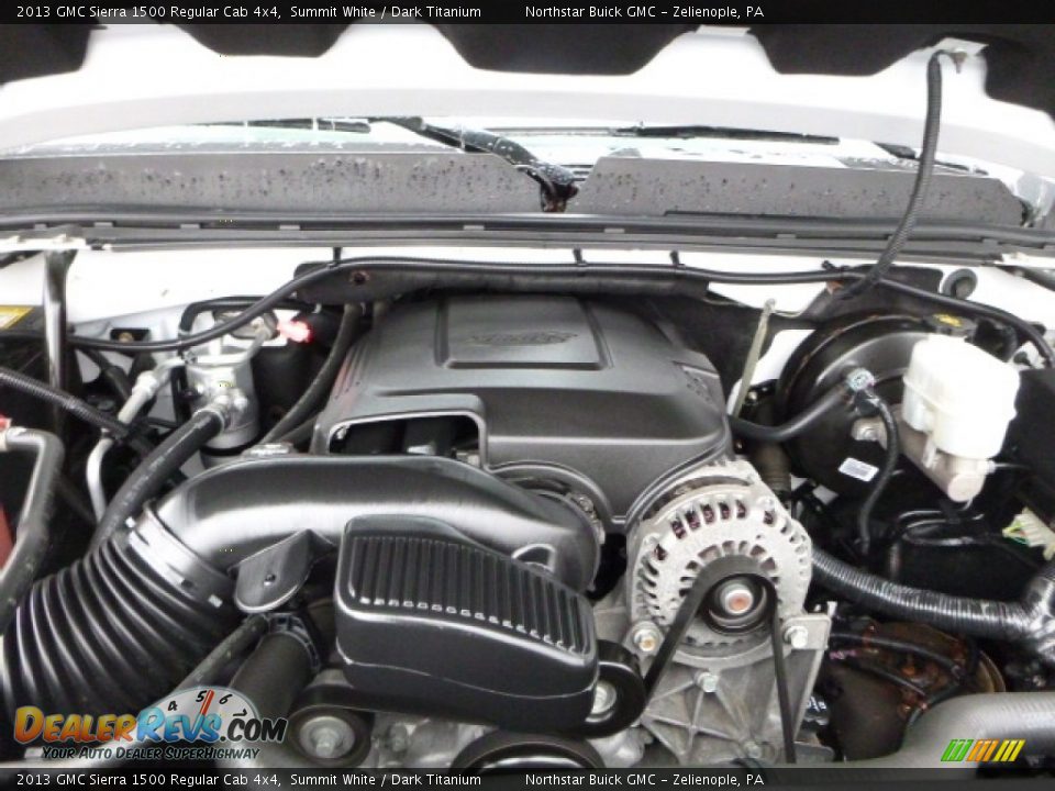 2013 GMC Sierra 1500 Regular Cab 4x4 Summit White / Dark Titanium Photo #20