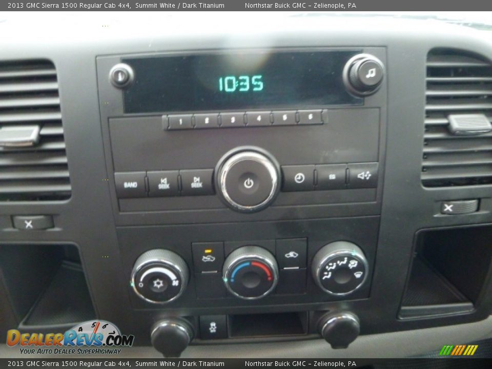2013 GMC Sierra 1500 Regular Cab 4x4 Summit White / Dark Titanium Photo #23