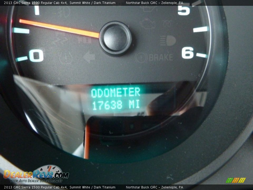 2013 GMC Sierra 1500 Regular Cab 4x4 Summit White / Dark Titanium Photo #24