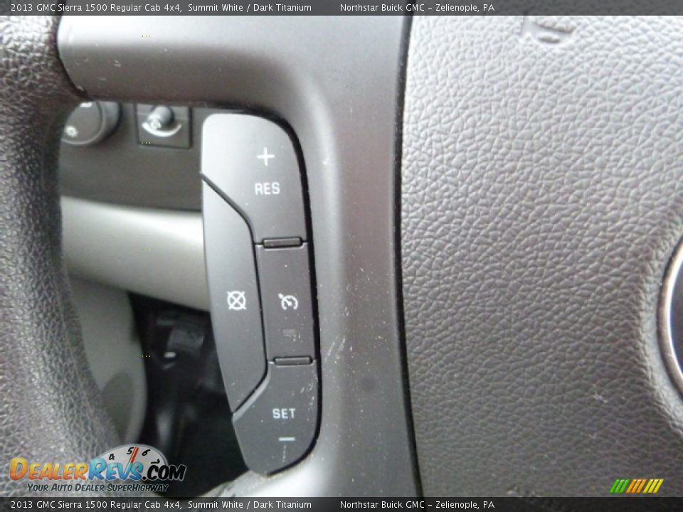 2013 GMC Sierra 1500 Regular Cab 4x4 Summit White / Dark Titanium Photo #25