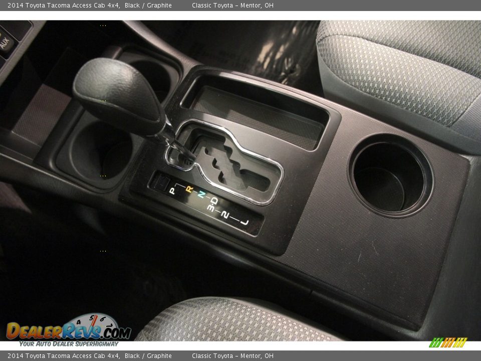 2014 Toyota Tacoma Access Cab 4x4 Black / Graphite Photo #12