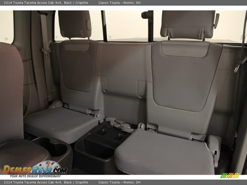 2014 Toyota Tacoma Access Cab 4x4 Black / Graphite Photo #15