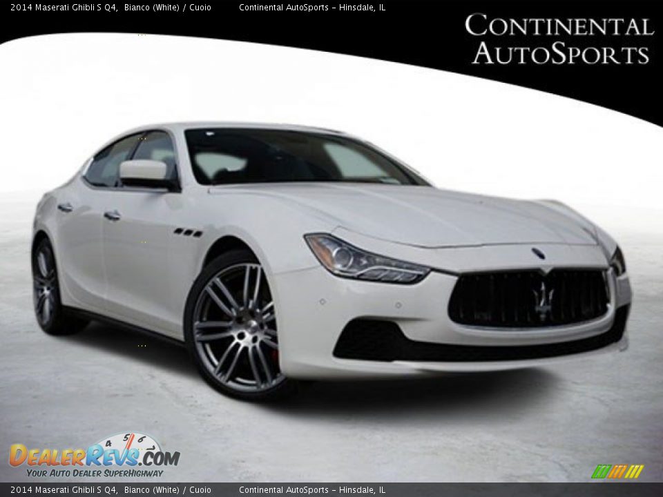 2014 Maserati Ghibli S Q4 Bianco (White) / Cuoio Photo #1