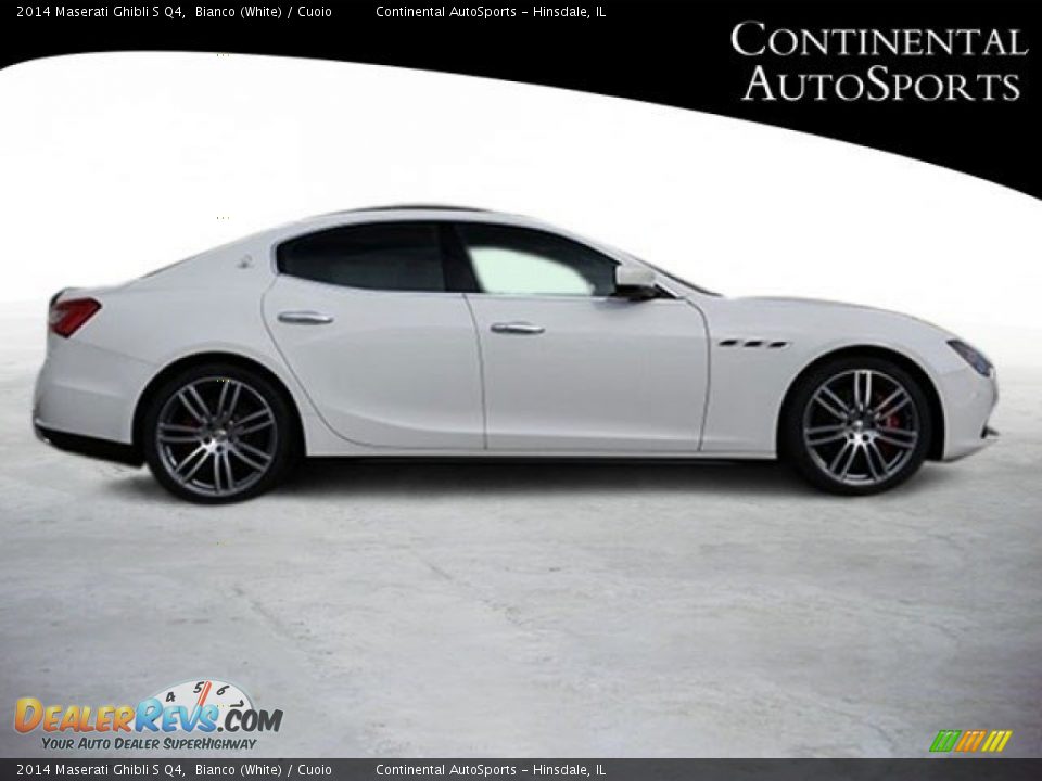 2014 Maserati Ghibli S Q4 Bianco (White) / Cuoio Photo #2