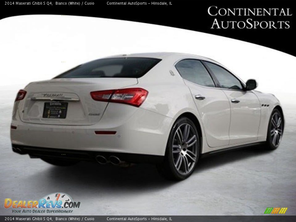 2014 Maserati Ghibli S Q4 Bianco (White) / Cuoio Photo #3