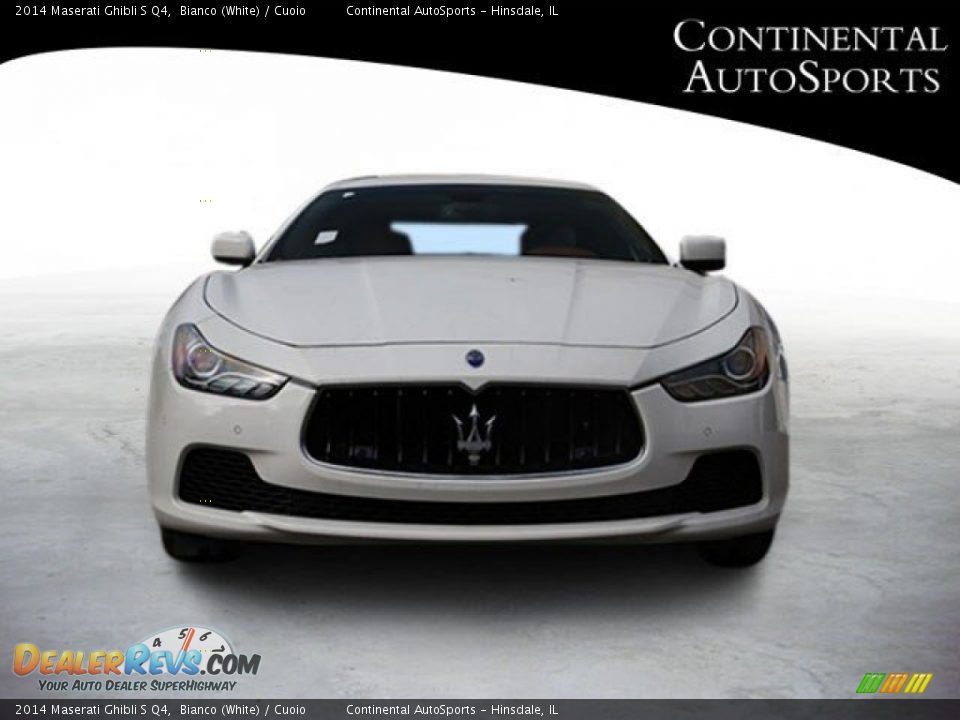 2014 Maserati Ghibli S Q4 Bianco (White) / Cuoio Photo #4