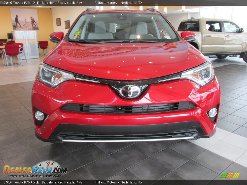 2016 Toyota RAV4 XLE Barcelona Red Metallic / Ash Photo #9