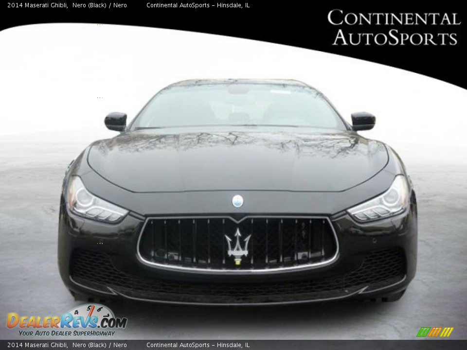 2014 Maserati Ghibli Nero (Black) / Nero Photo #2