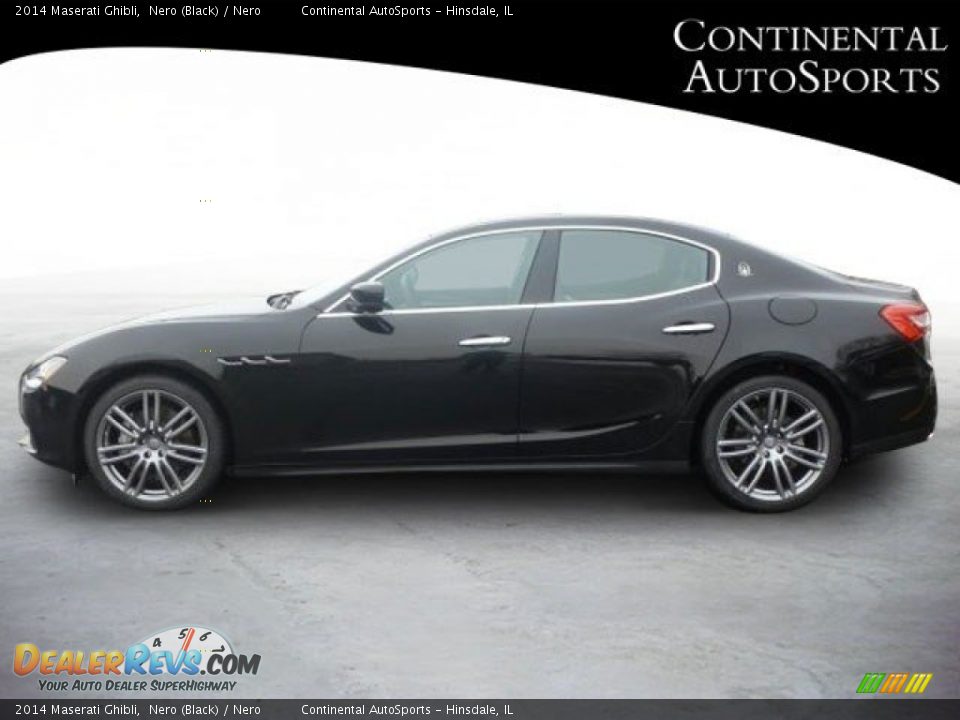 2014 Maserati Ghibli Nero (Black) / Nero Photo #3