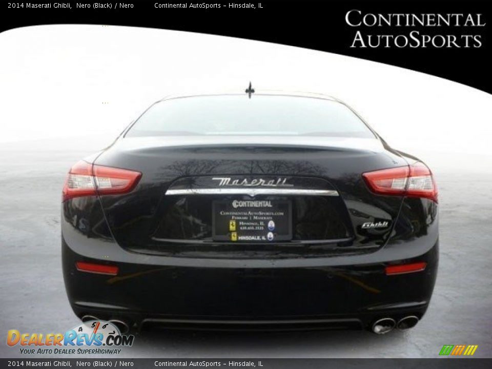 2014 Maserati Ghibli Nero (Black) / Nero Photo #5