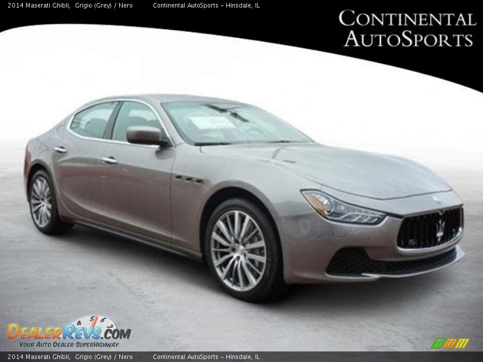 2014 Maserati Ghibli Grigio (Grey) / Nero Photo #1