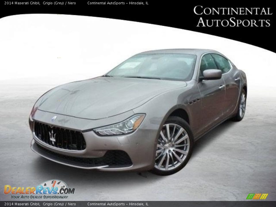 2014 Maserati Ghibli Grigio (Grey) / Nero Photo #2